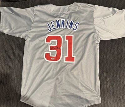 FERGIE JENKINS SIGNED AUTO CHICAGO CUBS CUSTOM JERSEY W/ PSA CERT HOF 91 - Image 1 of 3