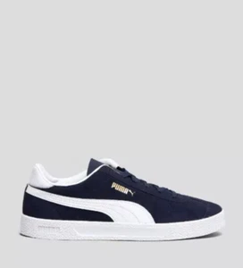 Puma | Mens Suede Puma Club (Peacoat/White/Team Gold) Sz 11US - Picture 1 of 5