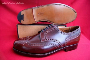 Crockett & Jones Per Vecchiovecchio Vienna pelle di Cavallo Shell Cordovan UK 8 - Bild 1 von 12