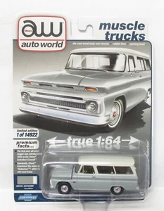 Chevrolet Suburban R5 2022 Auto World 1966 versión gris/blanco  - Imagen 1 de 1
