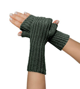 TINKUY PERU - Peruvian Alpaca Wool Women's & Men's Fingerless Mittens Gloves