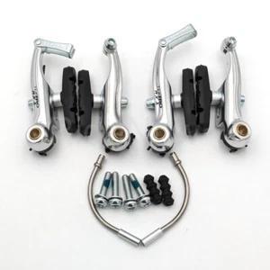 Tektro RX1 CX Mini V-Brakes Canti/Calliper Cyclocross Front  Rear 22.2mm silver - Picture 1 of 9