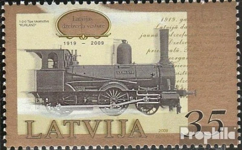 Ferrocarril Letonia 765 como nuevo/MNH 2009 Foto 1 de 1