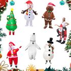 Santa Claus Snowman Tree Inflatable Toys Dress Up Props  Party Decor