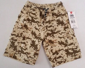 Ecko Unltd. Boys Camouflage Shorts 100% Cotton Tans/Brown Size 5 - Picture 1 of 7