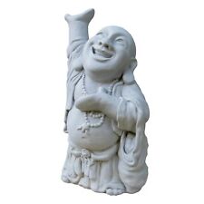 Cast Stone Cement Hotai Buddha Outdoor Garden Statue "The Laughing Buddha"