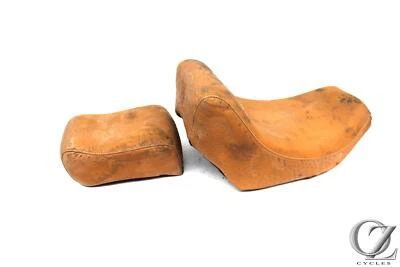1985 85 Harley FXR FXRC Super Glide Seat Set - Image 1 of 4