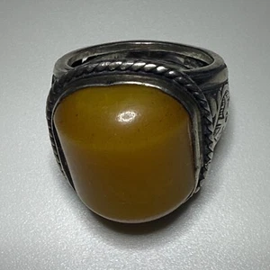 🔥925  Gümüş erkek Yüzük Osmanlı 13gr. Özel Ring Silber Herren 22mm - Bild 1 von 8