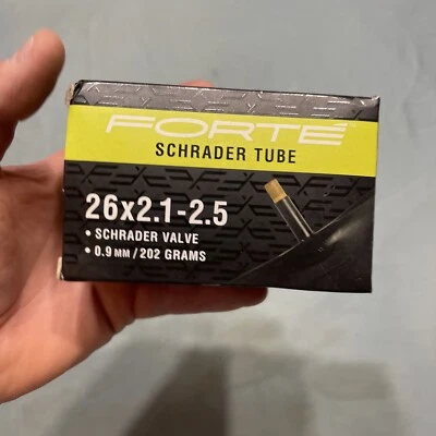 NIB Forte Schrader 26 x 2.1-2.5 Inner Tube. R1 - Image 1 of 2