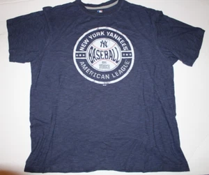 Camiseta New York Yankees Hombre XL Azul MLB Oficial Liga Americana - Imagen 1 de 4