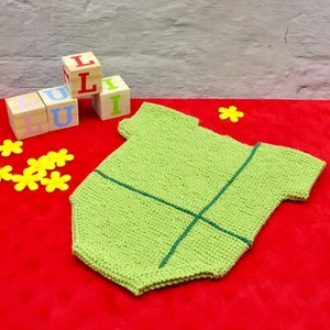 Pelele de punto para Bebé - HECHO A MANO - Imagen 1 de 11