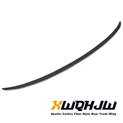 Fits 1992-1998 BMW E36 3-Series Carbon Fiber Rear Trunk Spoiler Wing - Image 1 of 4