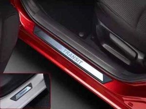 For Ford Transit Chrome Door Sill Plate Covers Scratch Guard 2 doors - Imagen 1 de 4