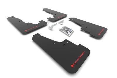 Rally Armor Negro UR Mud Flap Rojo Logo para Dodge Durango SRT/RT 2016-21 Foto 1 de 4