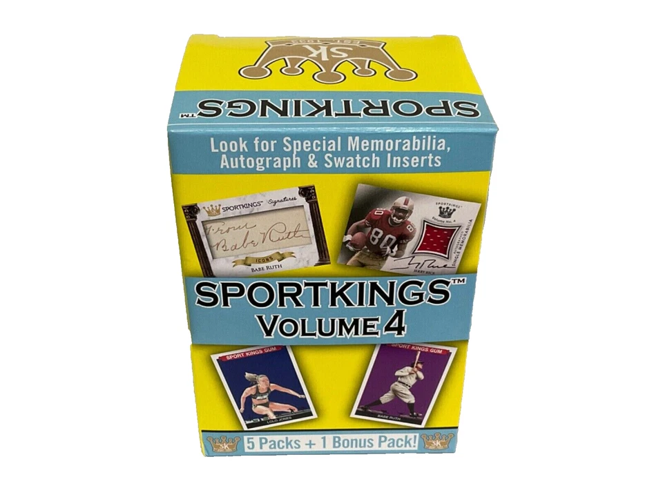 Sportkings Volume 4 PICK YOUR CARD including Base, Mini, Blue, & Silver Parallel - Image 1 of 1