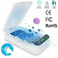 STERILIZZATORE UV A RAGGI ULTRAVIOLETTI OZONO X MASCHERINE TERMOMETRO CELLULARI