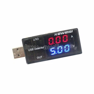 USB Charger Doctor Current Voltage LCD Display Detector Voltmeter Ammeter Tester