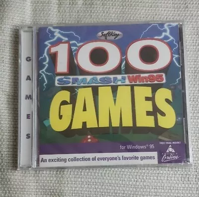  Win95 Computer Games by SoftKey - Windows 95 Factory Sealed  - Image 1 of 2
