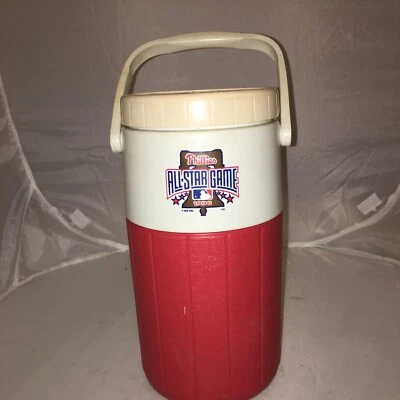Vintage Philadelphia Phillies 1996 All Star Game Coleman Thermos True Value - Image 1 of 4