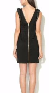 Designer Juicy Couture Pitch Black Dress Brand New Stretch Size XL ( AU 14 ) - Picture 1 of 12