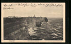 Helgoland, Südwestküste Bei Sturm, Ansichtskarte 1909