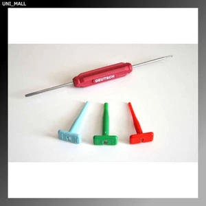 Deutsch Genuine 4 PCS Wedge and Contact Removal Tool Kit, USA - Picture 1 of 2