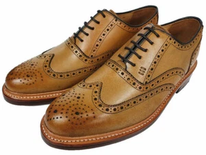 Gordon & Bros 2506 Budapester Leder Herrenschuhe Goodyear Welted Ledersohle Tan - Bild 1 von 6