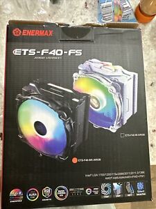 Enermax ETS-F40 140mm ARGB CPU Air Cooler + AM5 & LGA 1700 Kit Included