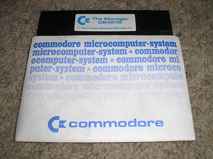 Vintage Commodore "The Manager" C64216 5,25" Business Software Diskette - RAR! - Bild 1 von 1