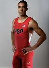 Men&#39;s Nike Pro Elite Sponsored USA Track &amp; Field Unitard Speedsuit Skinsuit L