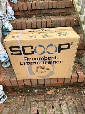 SCOOP RECUMBENT LATERAL TRAINER SC100B HOME EXERCISE RIDER New in box - Image 1 of 4