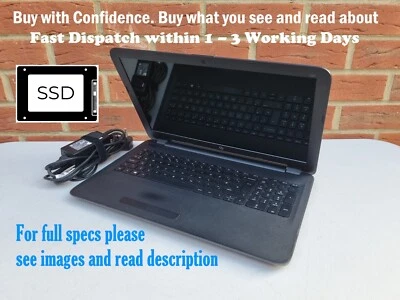 SuperFast Powerful HP 250 G4 15.6” inch HD Intel Core i5-6200 Wi-Fi 12 GB RAM - Image 1 of 4