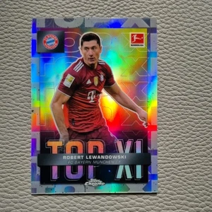 Topps Chrome Bundesliga 2021-2022 Robert Lewandowski Top XI - Bild 1 von 2