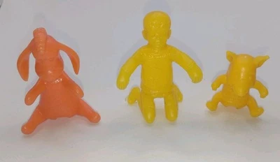 Lote de 3 perchas de cereal vintage años 60 Nabisco Winnie The Pooh Cuchara Cuchara Cuchara Foto 1 de 4