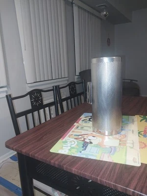 Metall Guiro Instrumentenschüttler, Guiro Shaker Musikinstrument, Rundzylinder - Bild 1 von 3