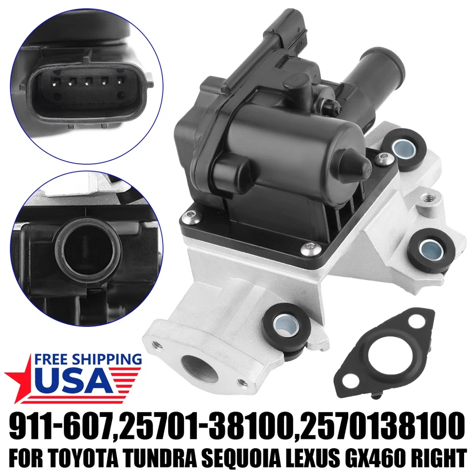 Secondary Air Injection Check Valve 2570238050/For Toyota Tundra Lexus GX460 4.6 - Изображение 1 из 4