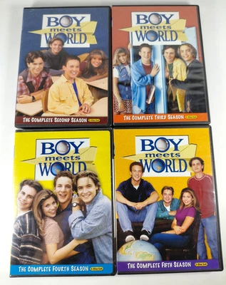 Boy Meets World Seasons 2-5 DVD Lot 2nd 3rd 4th 5th Season 2 3 4 5 Foto 1 de 4