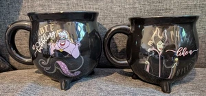 Disney Villains Ursula und Maleficent Kessel Tassen mit leichten Beschädigungen - Bild 1 von 5