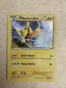 Pokemon Juego de Cartas Coleccionables Pikachu Libre (30 - Holo) 30/30 XY Kit de Entrenador: Pikachu Libre Holo - Imagen 1 de 6