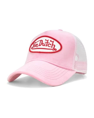 Gorra de béisbol Von Dutch Trucker unisex de malla trasera ajustable con cierre a presión Foto 1 de 4
