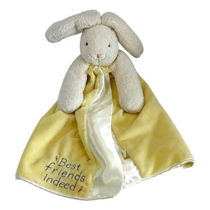 Bunnies By The Bay Yellow 15” Best Friends Indeed Baby Lovey Security Blanket - Picture 1 of 3