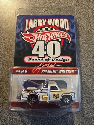 Grúa Ramblin' Hot Wheels Larry Wood 40 años de diseño 3144/5000 Foto 1 de 3