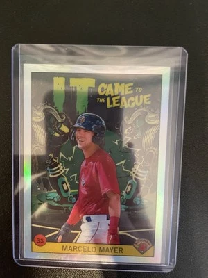 2022 Bowman Chrome - It Came to the League Marcelo Mayer #ICFL-3 (RC) - Image 1 of 2