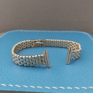 1/2" Yellow Gold-Filled Ladies Mesh Kreisler Unused 1950s Vintage Watch Band - Picture 1 of 8