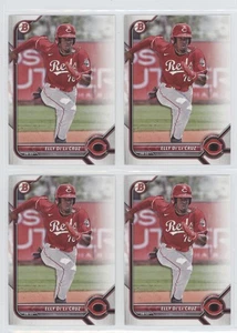 2022 Bowman Draft Elly De La Cruz 4 Card RC Lot Cincinnati Reds - Bild 1 von 1