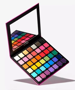 BEAUTY BAY Bright Matte 42 Colour Palette -Rainbow Neon Funky Electric Eyeshadow - Picture 1 of 7