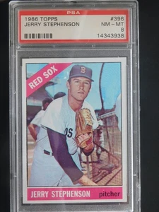 1966 Topps Baseball Card #396 Jerry Stephenson (NM-MT) PSA 8 - Picture 1 of 2