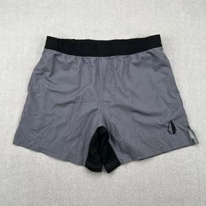 Tachuntfish Shorts Mens XL Gray Elastic Waist Stretch Athletic *NO DRAWSTRING - Picture 1 of 5