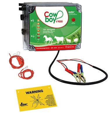 12V Weidezaungerät Weidezaun Akkugerät Elektrozaun Gerät Batteriegerät Netzgerät