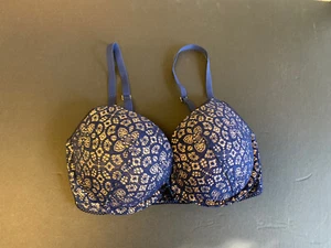 Victoria Secret Dream Angels BH zweifarbig Spitze Größe 32 DD gebraucht - Bild 1 von 5